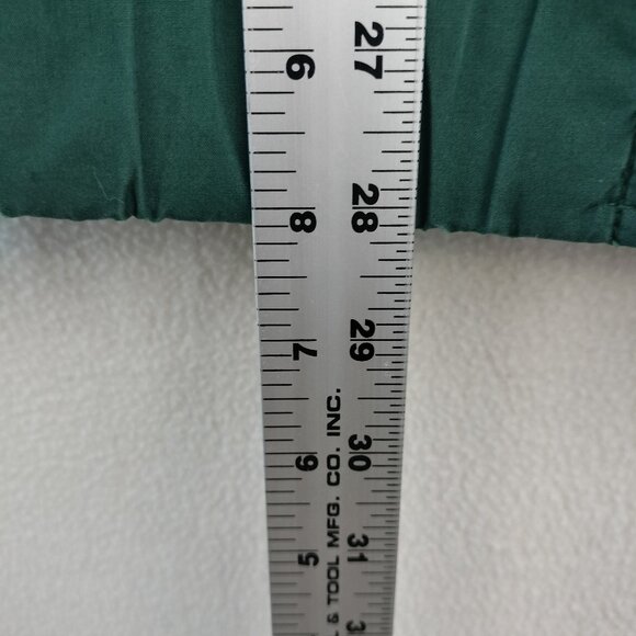 Eddie Bauer Goose Down Jacket Men Sz XL Green Winter Puffer Bomber Ski Coat Zip - Picture 7 of 16